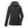 Killtec Softshell Jacket KOS 483 (with hood, windproof, water-repellent) black girls